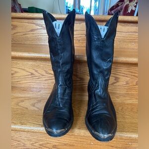 Classic Black Cowboy Boots